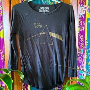 Lucky Brand 🍀 Pink Floyd Dark Side Long Sleeve Tee - Size XS